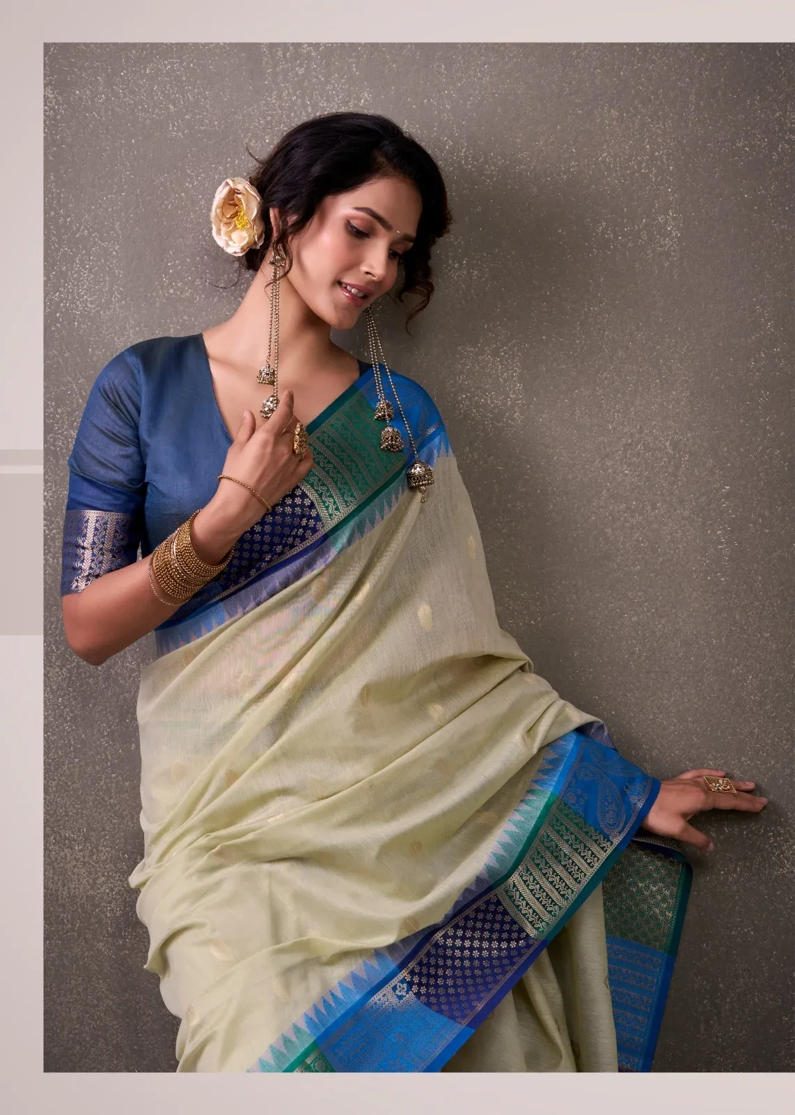 Buy Tuti Fruti Silk Premium Saree in Surat - Reseller Bazzar